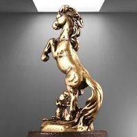 🐎Messing Pferd Dekoration: Eleganz für deinen Schreibtisch!