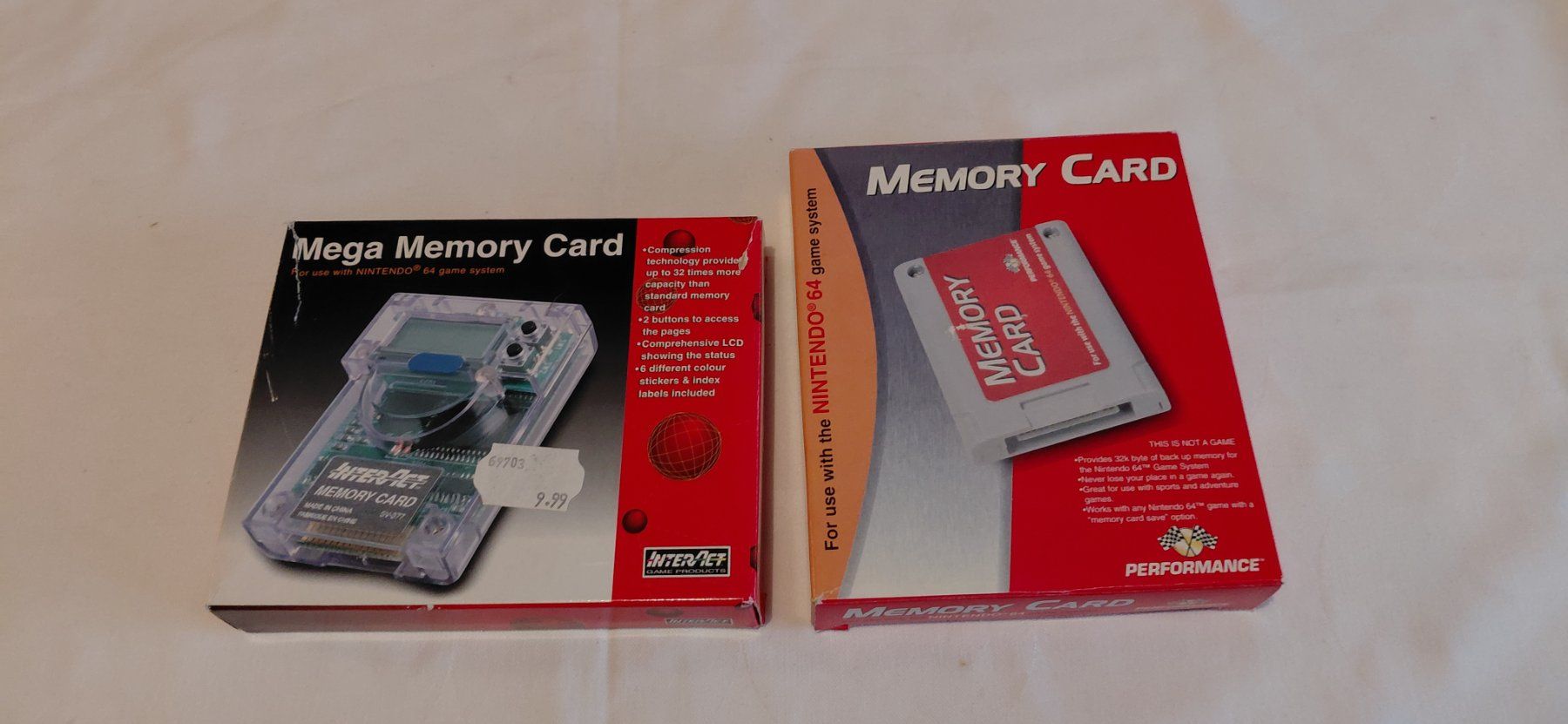 Nintendo Lecteurs & Adaptateurs: Nintendo 64 Memory Card OVP – D'occasion à Gretzenbach par Uli1980