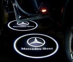 2x Benz Logo Beamer CLA CLK CLS