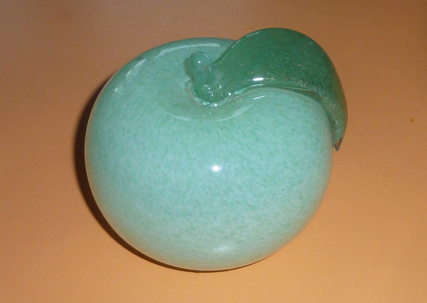 Bicchieri: Schönes schweres Glas, Apfel – Usato da Siebnen venduto da GluckPilz5684