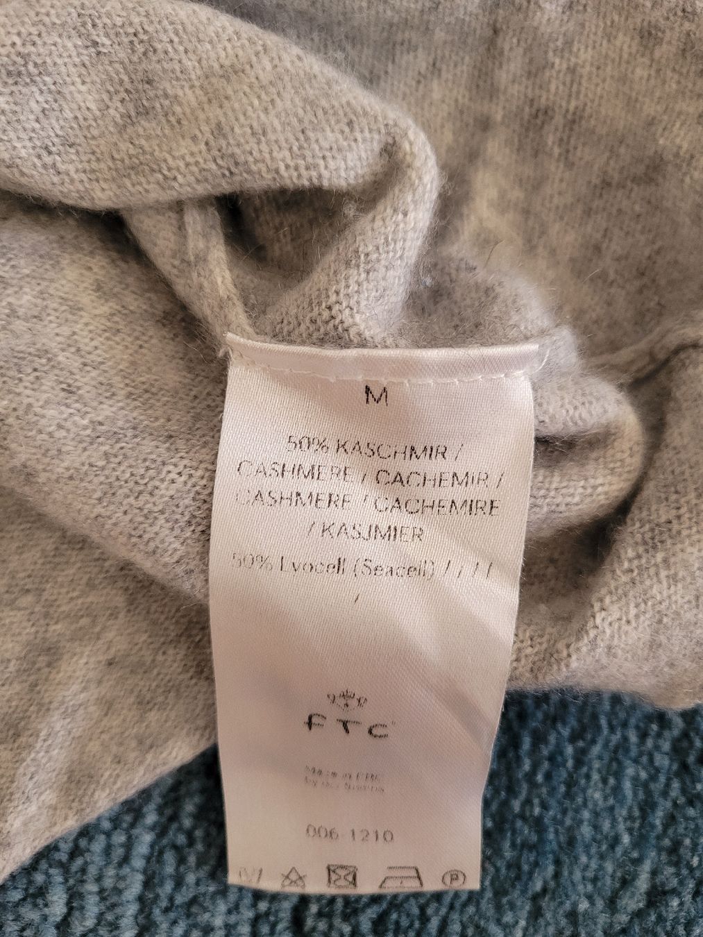 FTC Pullover & Sweatshirts: FTC Kaschmirpullover Damen Gr. XS - S, grau meliert – Gebraucht aus Schaffhausen von marusja 3