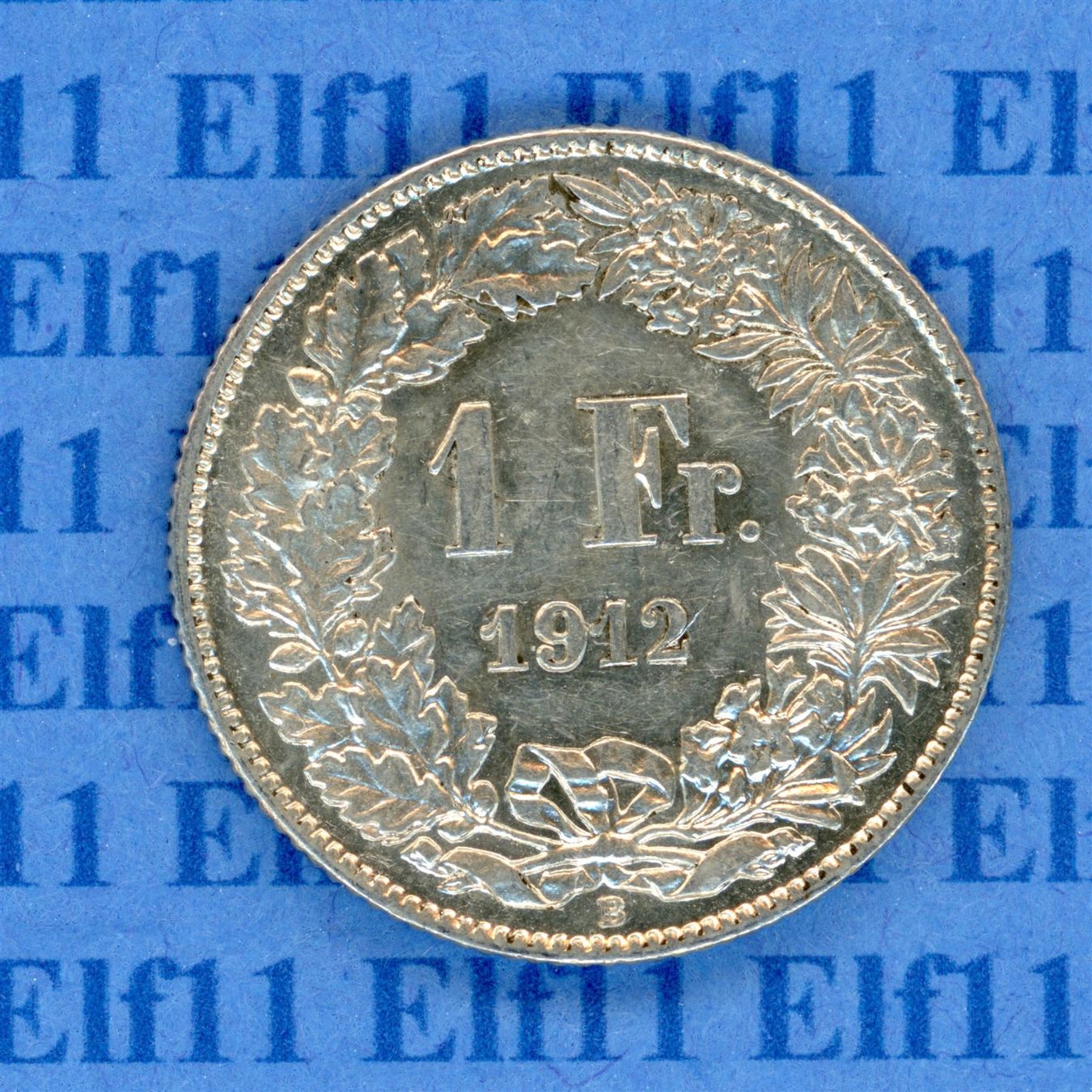 Tutti le monete: CHF___1.00 1912 unz+ 1 Franken – Nuovo (secondo la descrizione) da Widnau venduto da Elf11