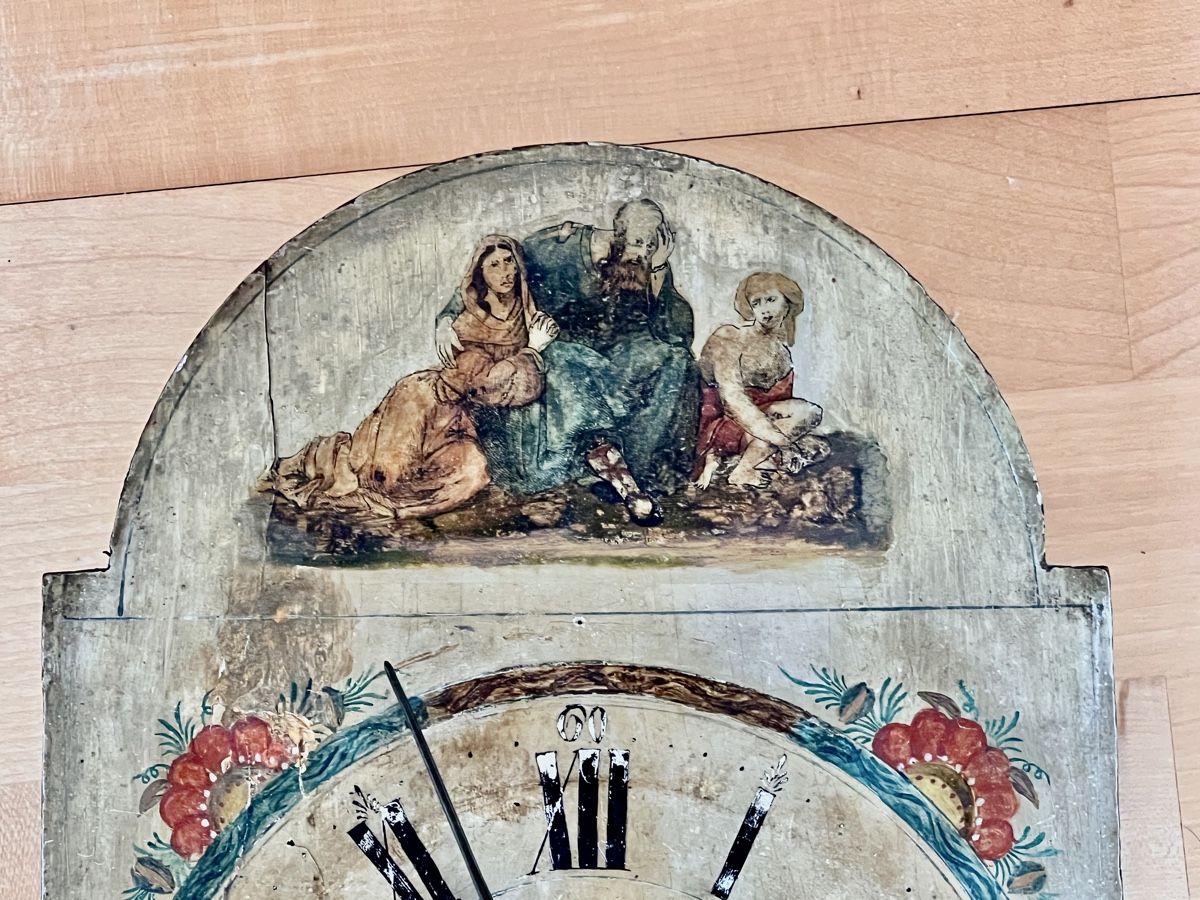 Orologi da terra & Orologi da parete: Antike Lackschilduhr zu verkaufen – Usato da St. Gallen venduto da simrah