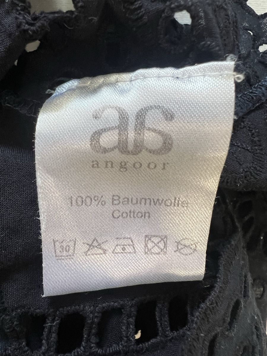 Vestiti: ANGOOR schwarzes Kleid Gr 36 Baumwolle  – Usato da Basel venduto da Bettybooo 8
