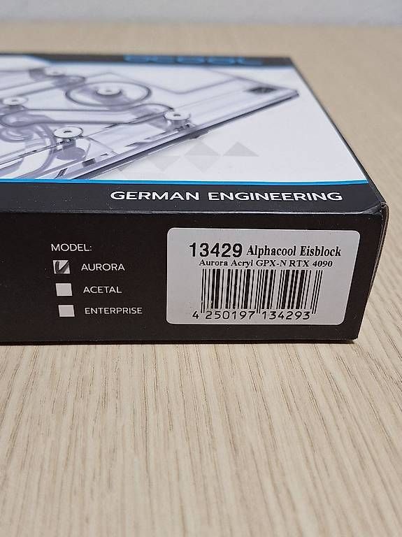 PC: NEU Alphacool Eisblock Aurora Acryl GPX-N RTX 4090 Founders – Usato da Naters venduto da vir_8t9z 3