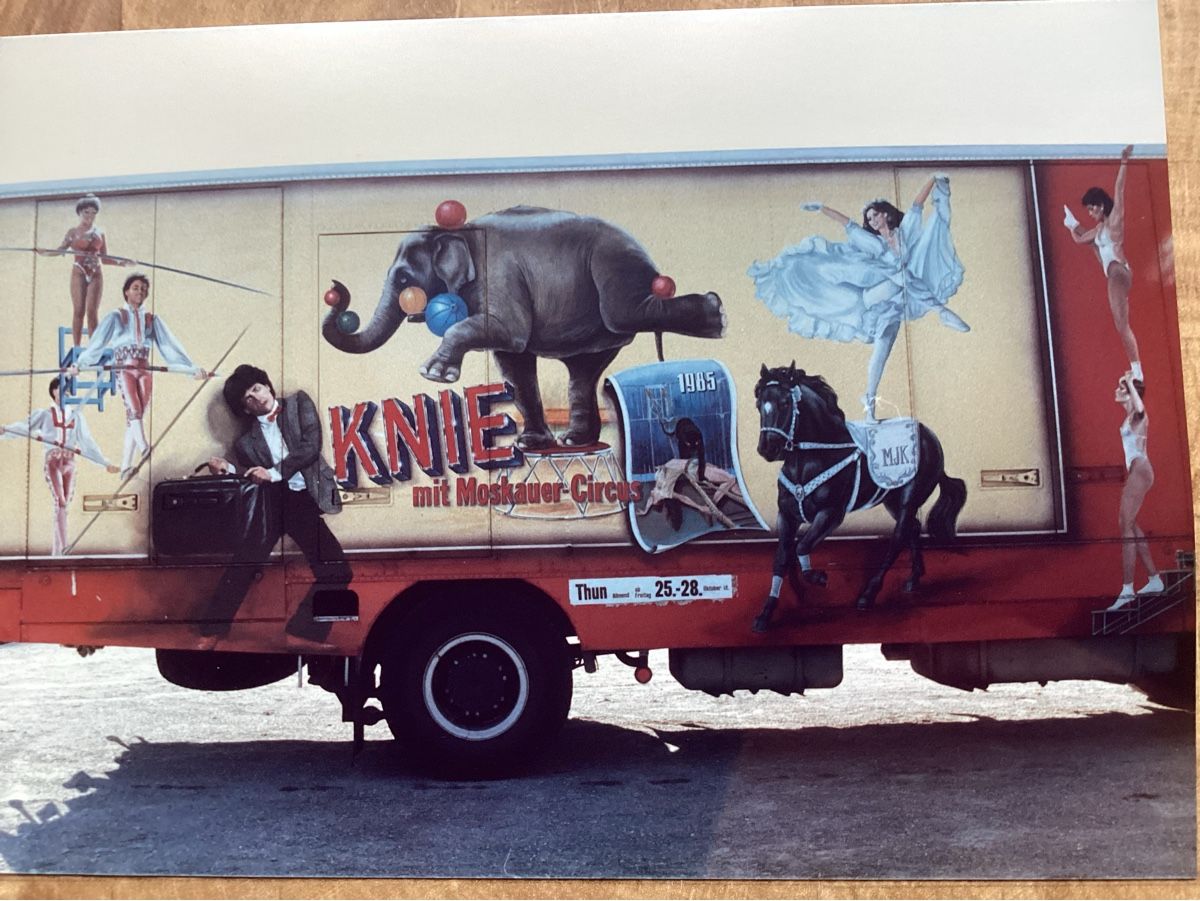 Poster & Bilder: Circus Knie Foto 1985 – Gebraucht aus Reichenbach i. K. von astra2010