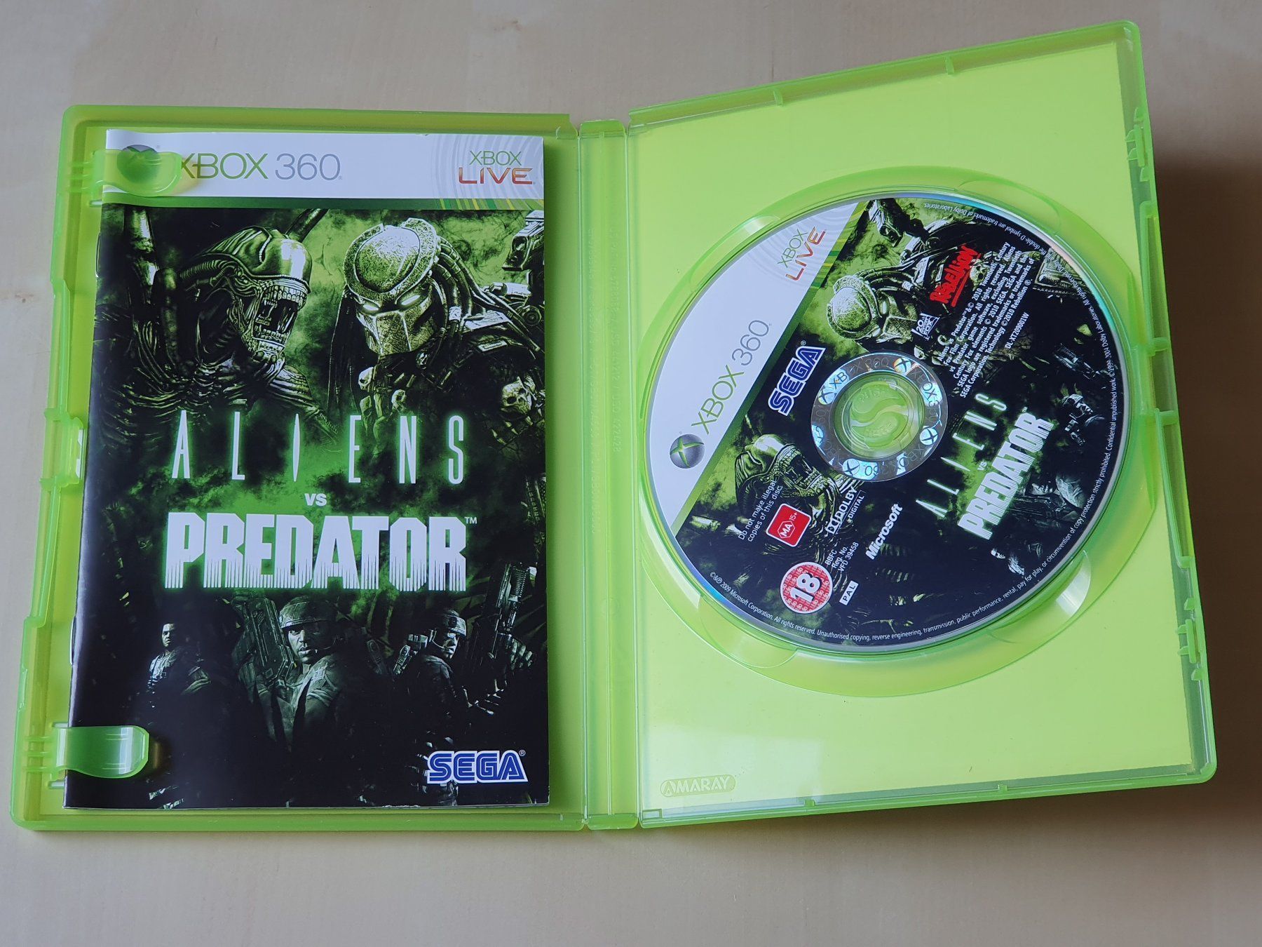 Microsoft Giochi: Aliens vs Predator – Usato da Stansstad venduto da collectorsshop 2