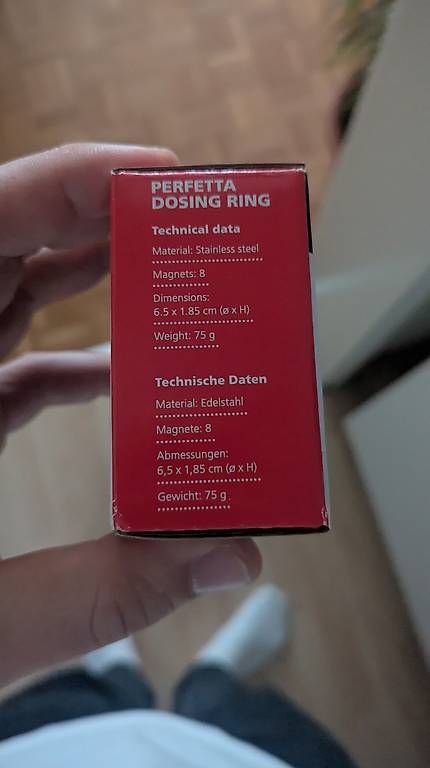 Machines à café & Machines à expresso: Solis Perfetta Dosing Ring  – D'occasion à Luzern par yves.99 4