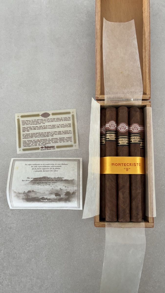 Montecristo Sigari: Montecristo "D“ Edicion Limitada 2005 Zigarren – Usato da Stans venduto da dan_d7t6