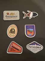 Patagonia Sticker Set Lot Laptop Ski Deko Kleber Neu Marke 