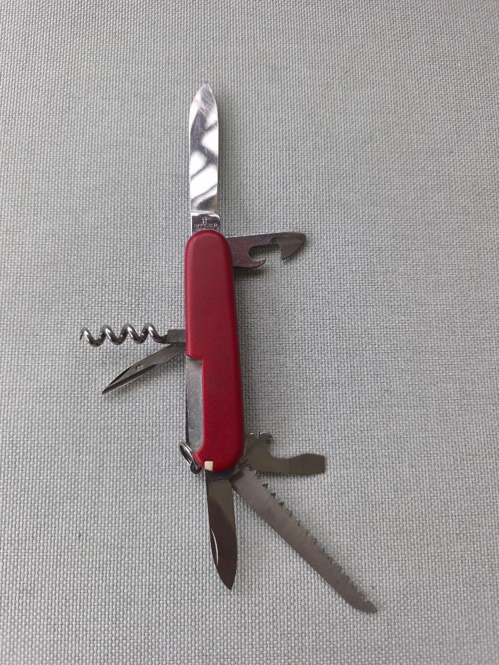 Victorinox Coltelli tascabile: Victorinox Offiziersmesser Rot – Usato da Birmensdorf ZH venduto da Hagenbuchertrade 2
