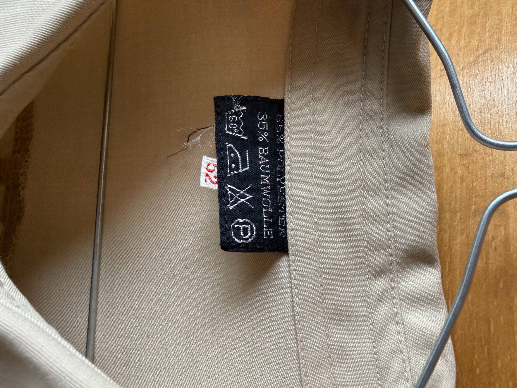 Camicie: Chemise VINTAGE crème 52 – Usato da Le Cerneux-Veusil venduto da Maraud01 3