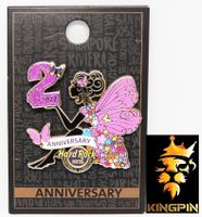HARD ROCK Pin 2th Anniversary  Amsterdam Niederlande