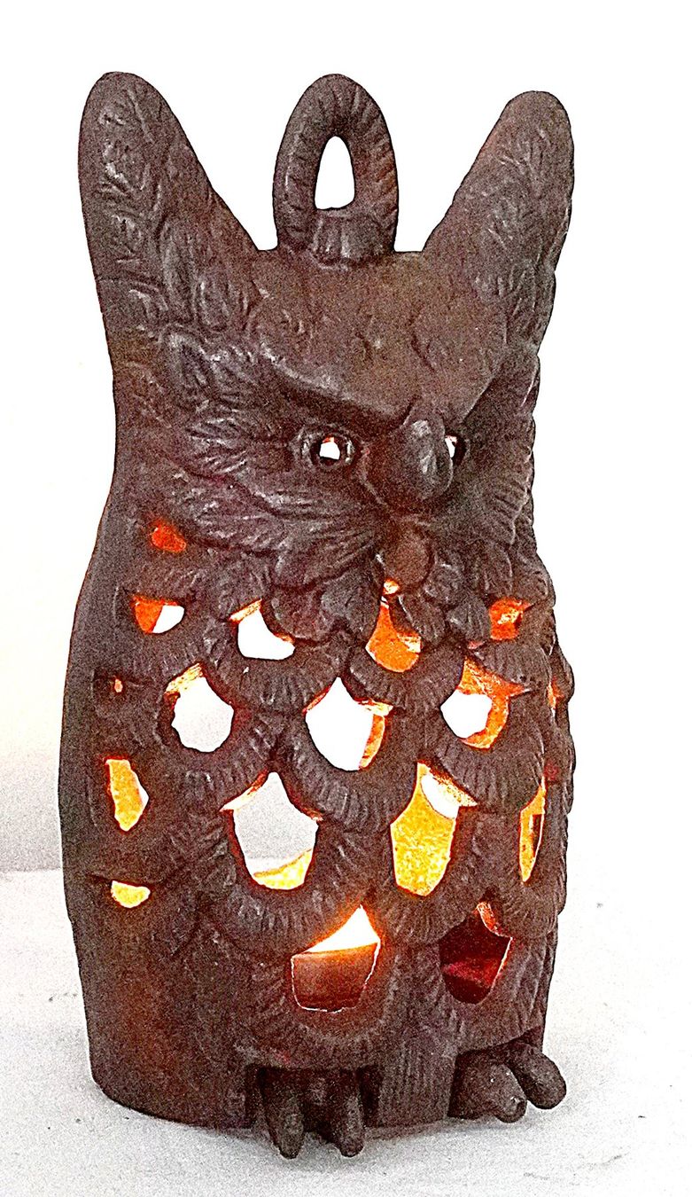 Lampes anciennes: Eule Laterne Teelicht – D'occasion à Baar par 2cvbaar 2