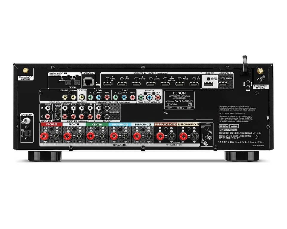 Ricevitori: Denon AVR-X2600H 4K 7.2 HEOS Receiver – Usato da Uster venduto da dan_5m6y 1