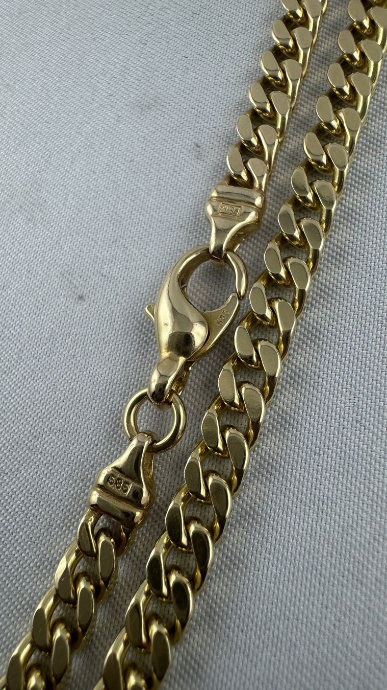 Catenine: Halskette in 585 Gold / 14 Karat – Usato da kreuzlingen venduto da fantasy_schmuck 2