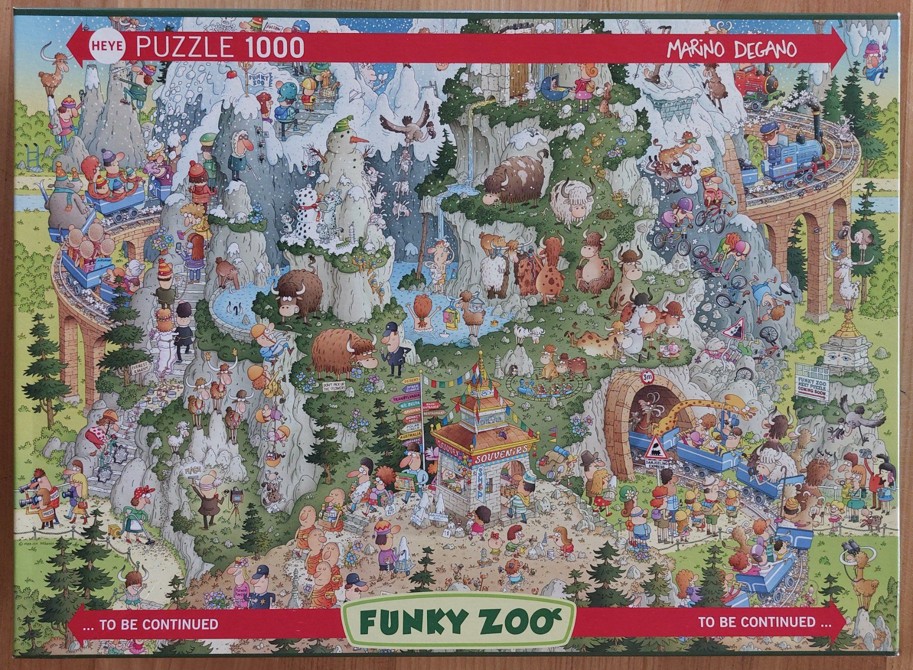 Heye Puzzle: Heye Puzzle - Himalayan Habitat – Usato da Dietikon venduto da Canman