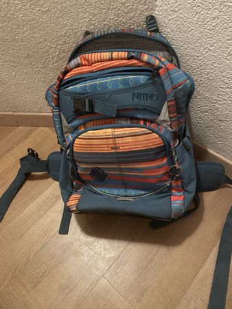 Rucksack Nitro bunter Print guter Zustand