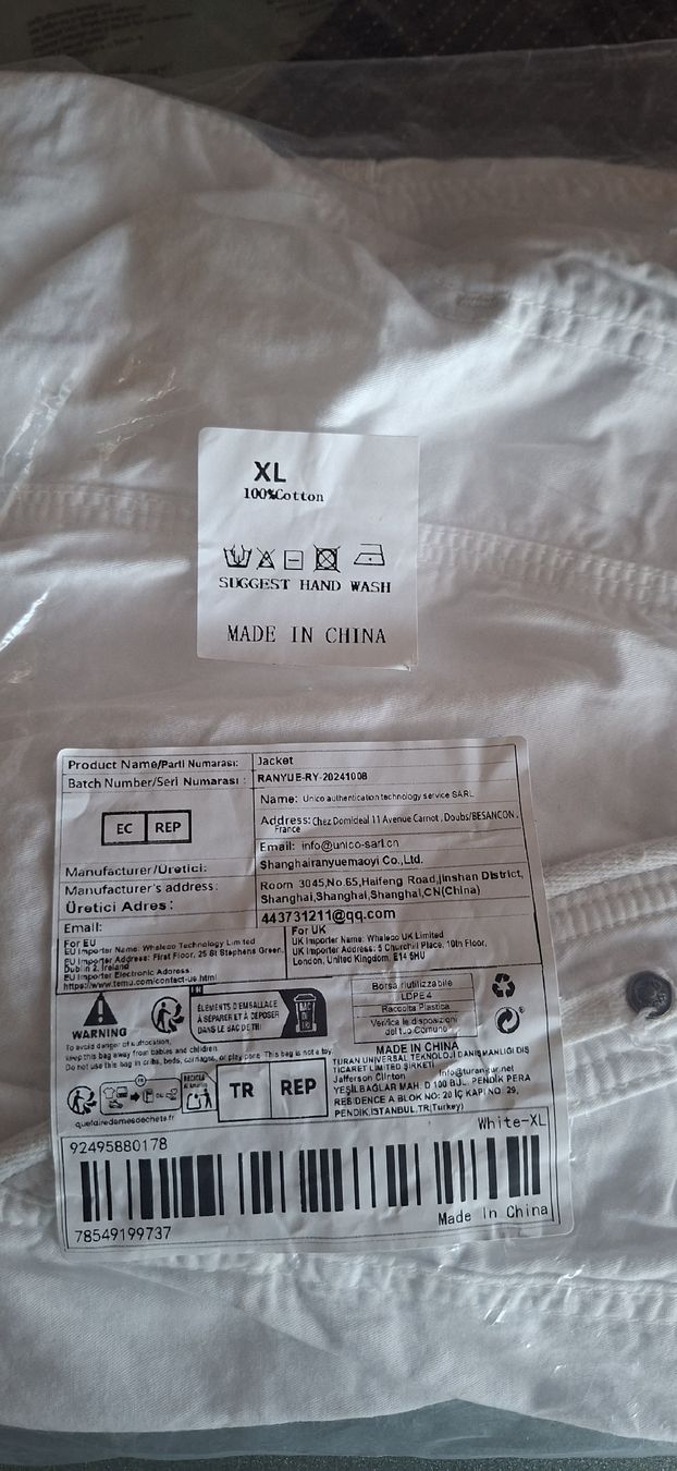 Pantaloni: Weisse Cargo Shorts Herren XL – Nuovo e nell'imballaggio originale da Bern venduto da Stalino 4