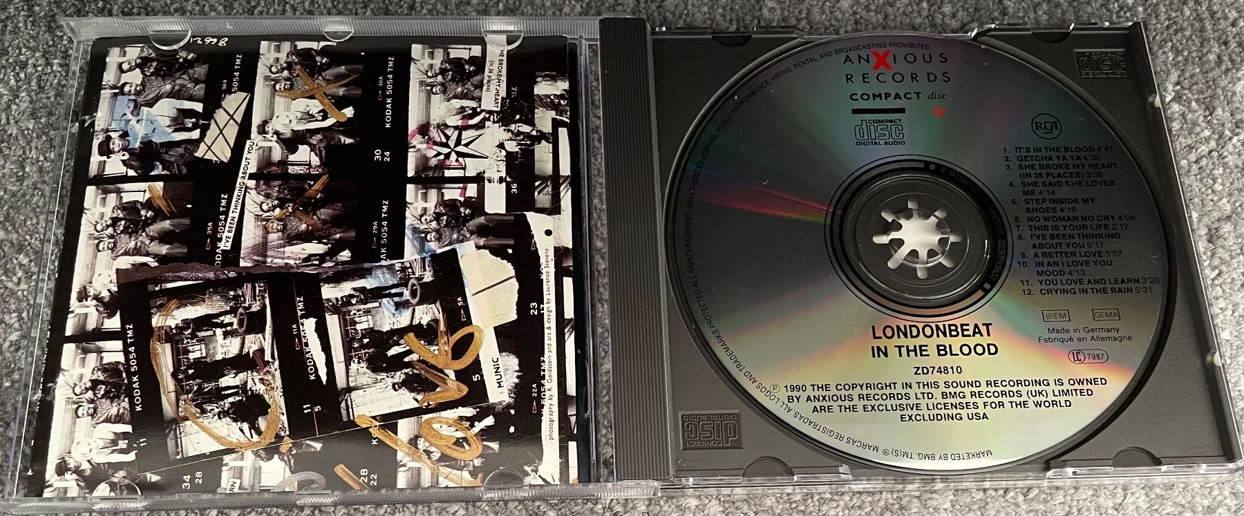 CDs: CD LONDONBEAT - In the blood – Gebraucht aus Küsnacht ZH von Haus65 2