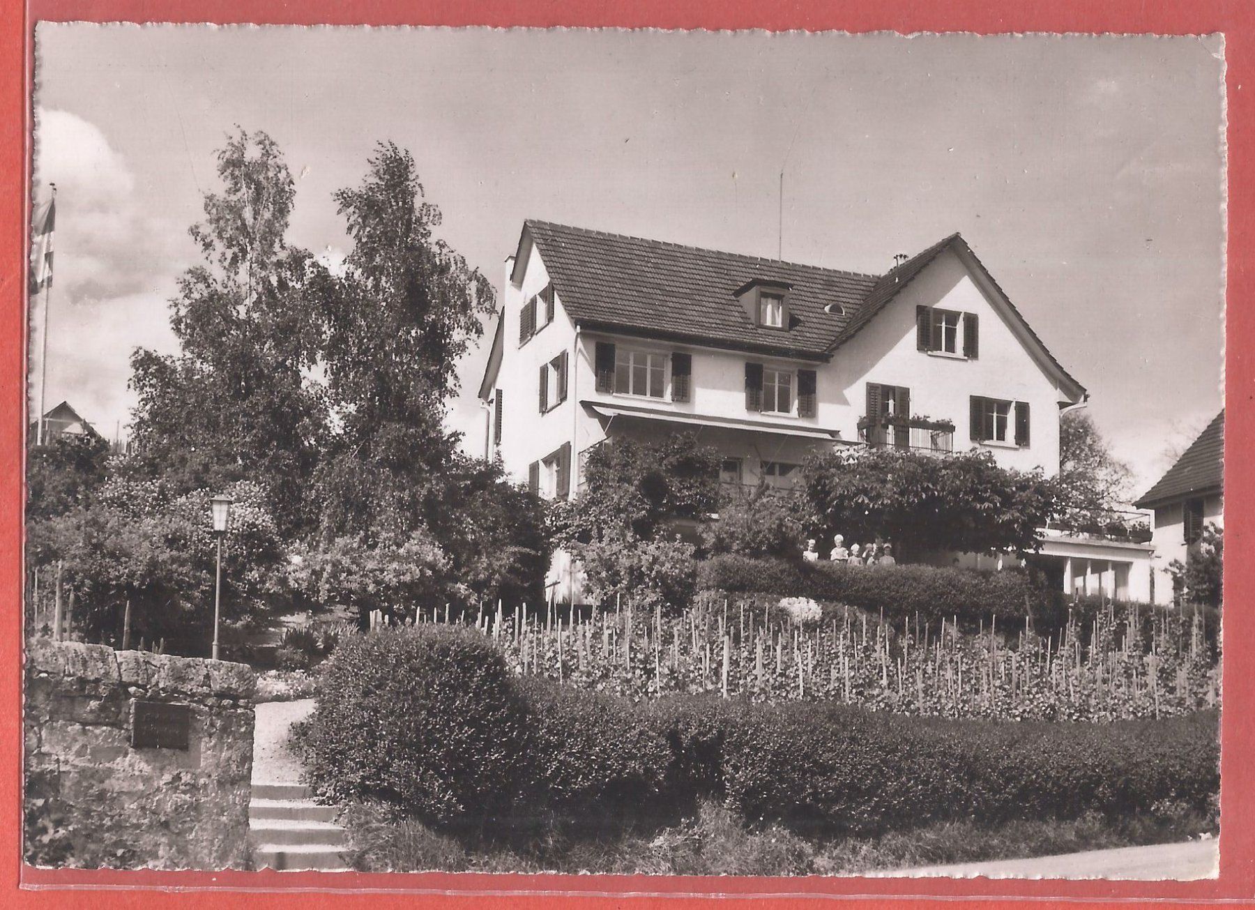 Ansichtskarten: Stäfa - Kinderheim Lattenberg - ca. 1950 – Gebraucht aus Fislisbach von Porano