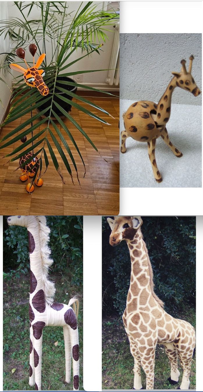 Figuren: collection unique de 340 girafes – Gebraucht aus Châtonnaye von lebizu 5