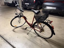Velo zu verkaufen, hinten Platten