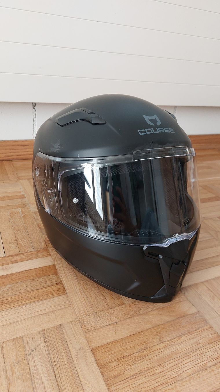Caschi & visiere: Motorradhelm Course Surfer schwarz matt – Usato da Kerns venduto da Barmi00 1