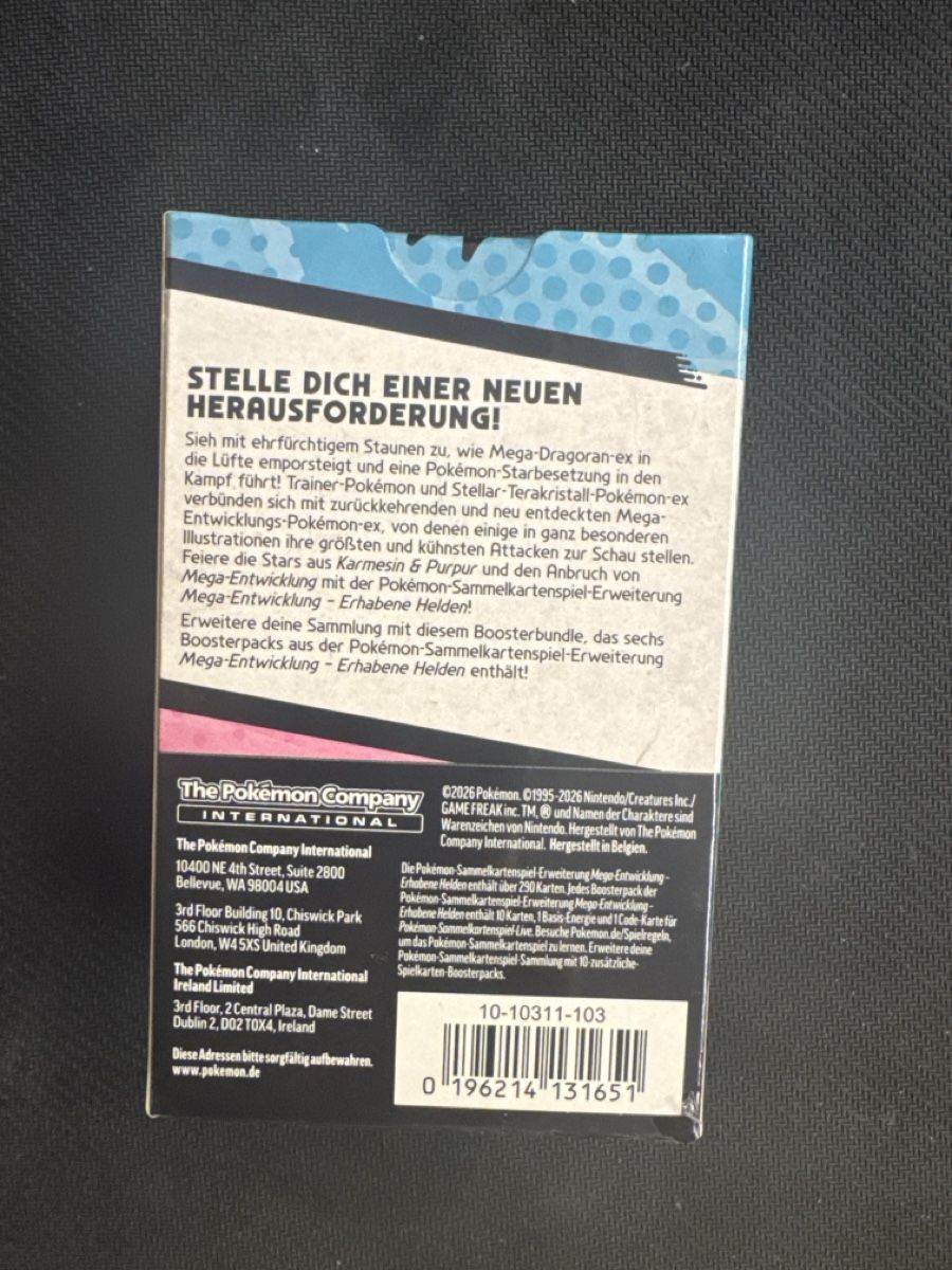 Pokémon Carte collezionabili: Pokemon Erhabene Helden Boosterbundle Sealed – Nuovo e nell'imballaggio originale da Volketswil venduto da kev_8cfn 2