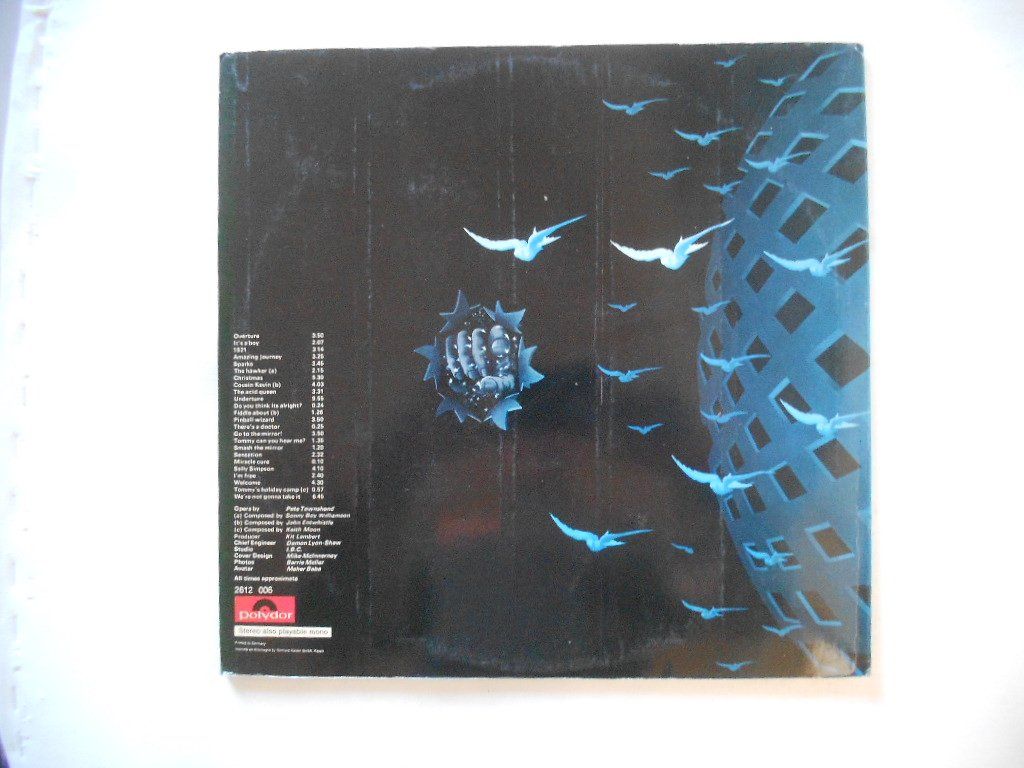 Schallplatten: THE WHO  -  TOMMY – Gebraucht aus Bex von Giorgiob 1
