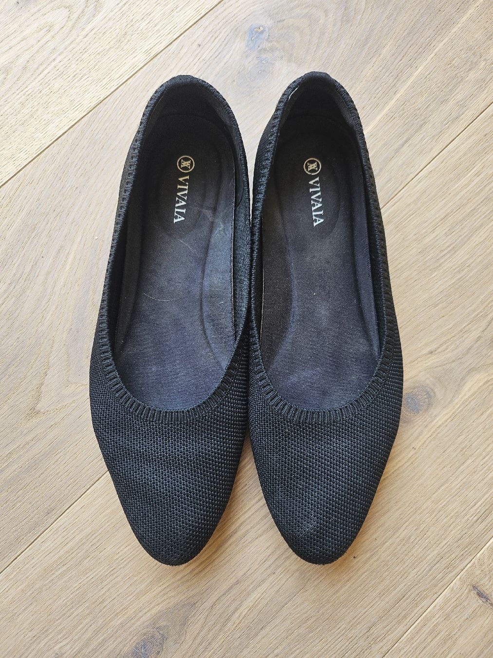 Vivaia Damenschuhe: Vivaia Ballerinas gr.41 schwarz – Gebraucht aus Allschwil von na.wi.90