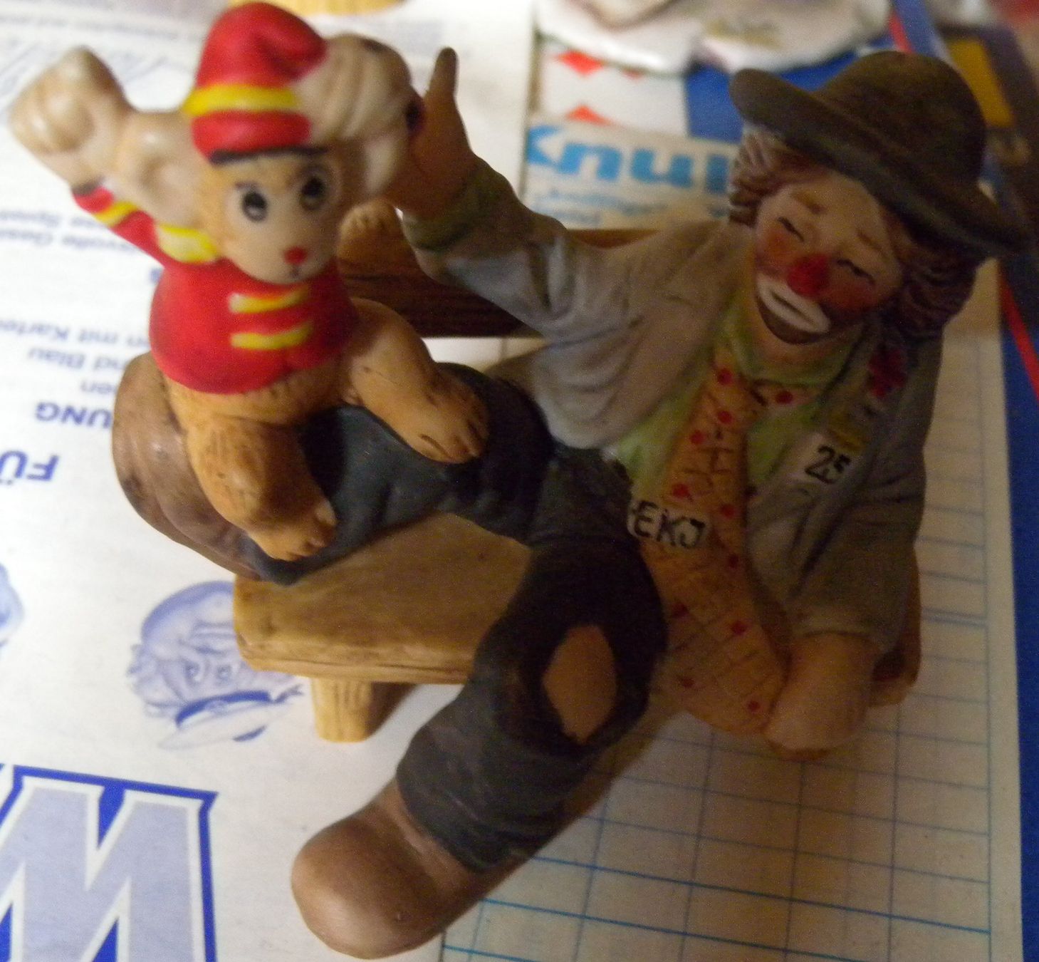 Toutes les décorations: Süsser Clown & Affe Figur Deko – D'occasion à Hauenstein par Danbach