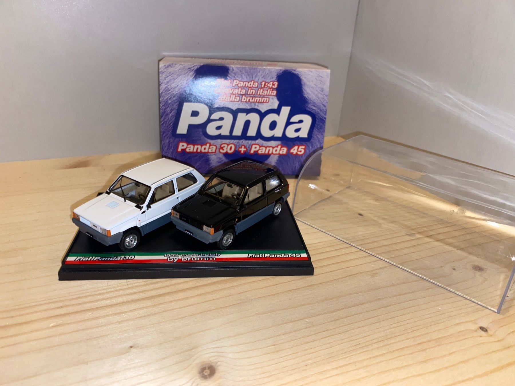 Fiat Modellini d'auto: Fiat Panda 30 + Panda 45 Set 1/43 – Nuovo (secondo la descrizione) da Wohlen AG venduto da PrivatSammlung