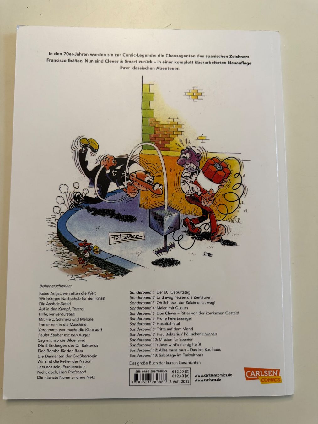 Fumetti: CLEVER & SMART BAND 16 - Carlsen Comic – Usato da Münsingen venduto da Ganjam 2