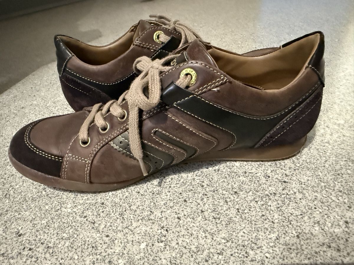 Geox Damenschuhe: Braune Geox Sneaker 40 – Gebraucht aus Lachen SZ von laborfuchs 1