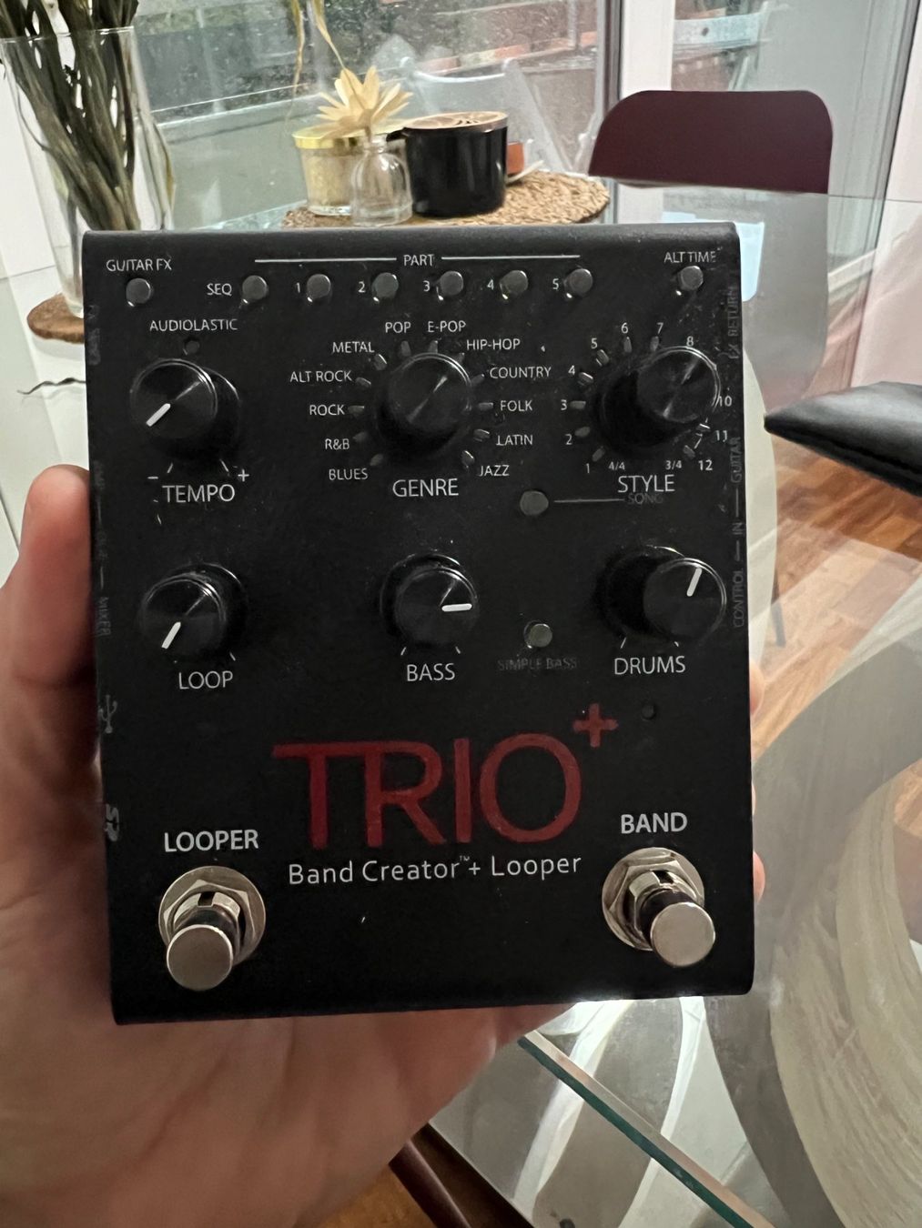 Electro-Harmonix Strumenti musicali: Effetto chitarra Electro-Harmonix Trio+ – Usato da Lugano venduto da pao_9vb5