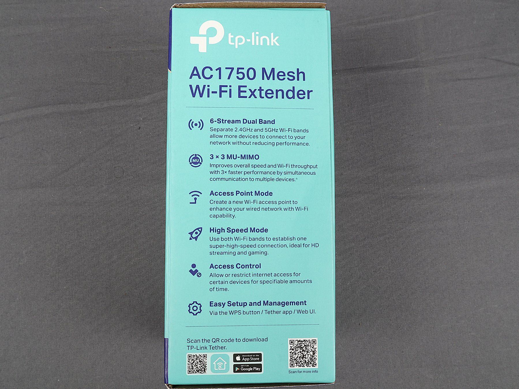 Verstärker: TP-LINK AC1750 Mesh WLAN Verstärker – Gebraucht aus Steinen von Restwert_Steinen 8