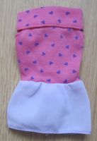 Barbie Rock lila mit rosa Oberteil Herzen violett