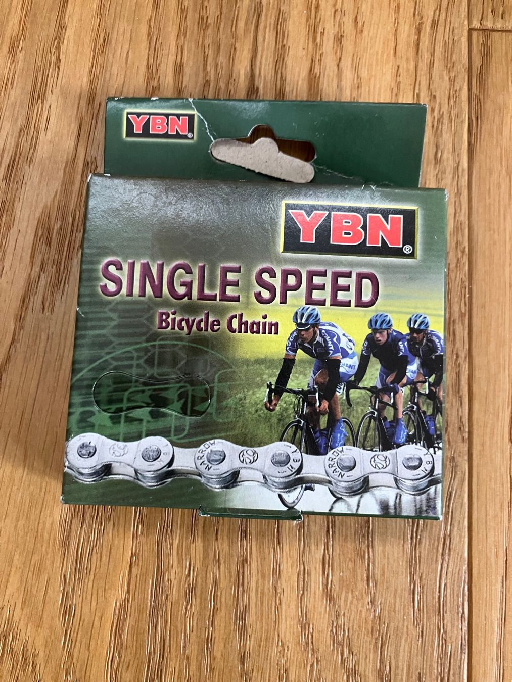Pezzi di ricambio: YBN Single Speed Kette neu – Nuovo e nell'imballaggio originale da Obermumpf venduto da Estrela67