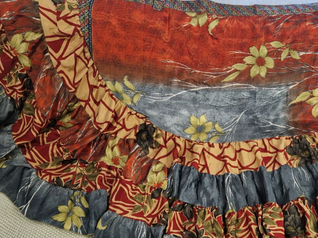 Gonne: Baumeltanzrock Wickelrock Patchwork   💃 – Nuovo (secondo la descrizione) da Glattbrugg venduto da mas_75t2 4