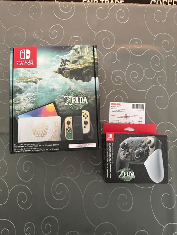 Nintendo Switch OledKonsole / Zelda Limited Edition / *NEU Kaufen auf Ricardo