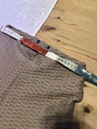 Trendige Leggings, Grösse S Braun.