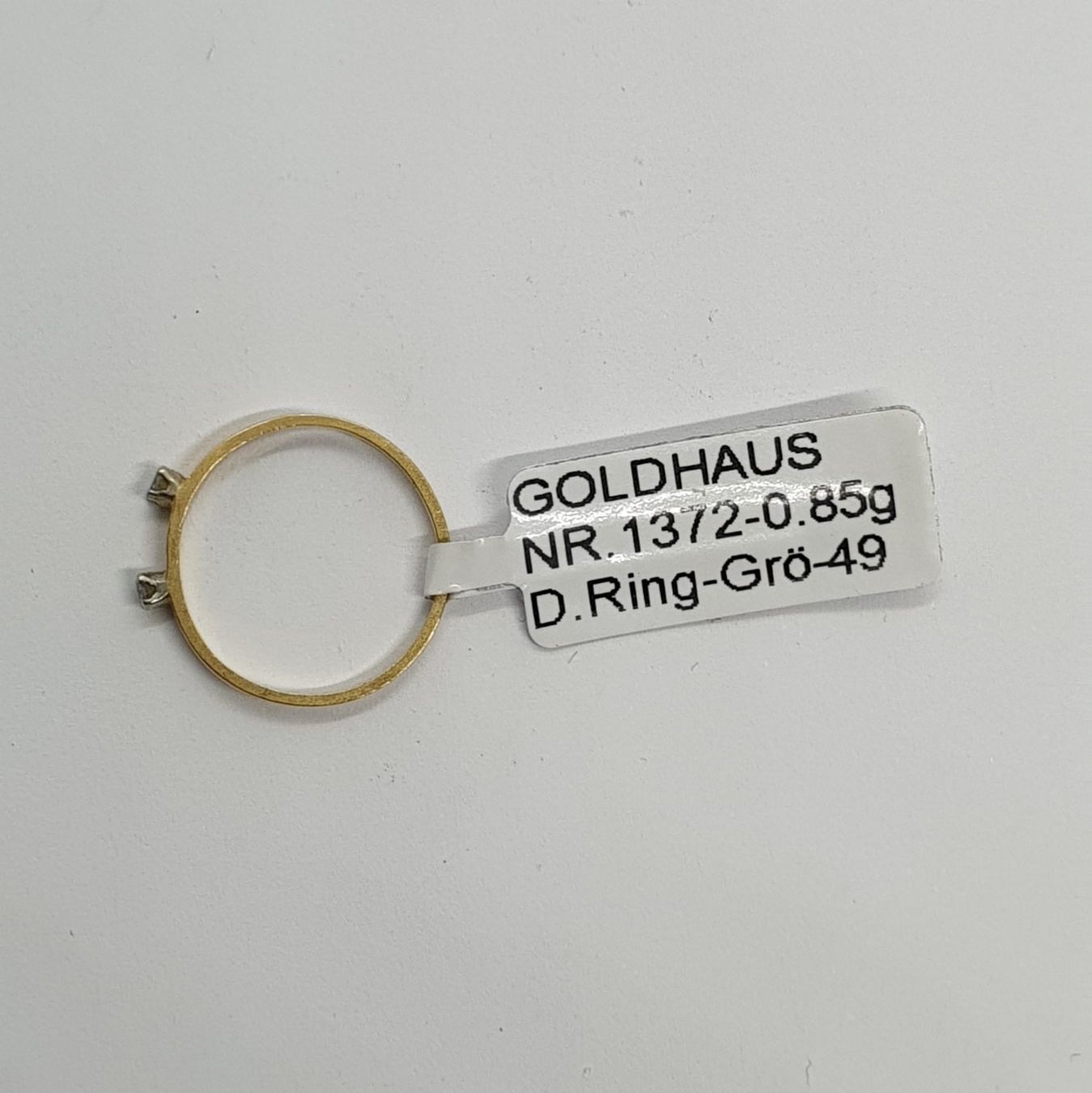 Anelli: Echt 18K Gold - Diamant Ring – Usato da Luzern venduto da Luzern-Goldhaus 3