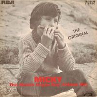 Micky  --  The Mouth organ boy  Single7