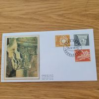 FDC mit Seidenbild 1973 Bern