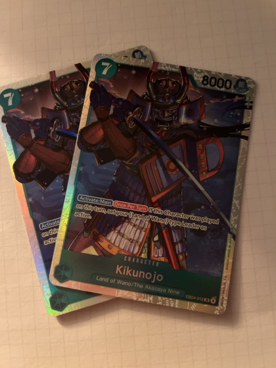 Bandai Carte collezionabili: EB04-012 SR Kikunojo 2x – Nuovo (secondo la descrizione) da Horgen venduto da Raphael.heini