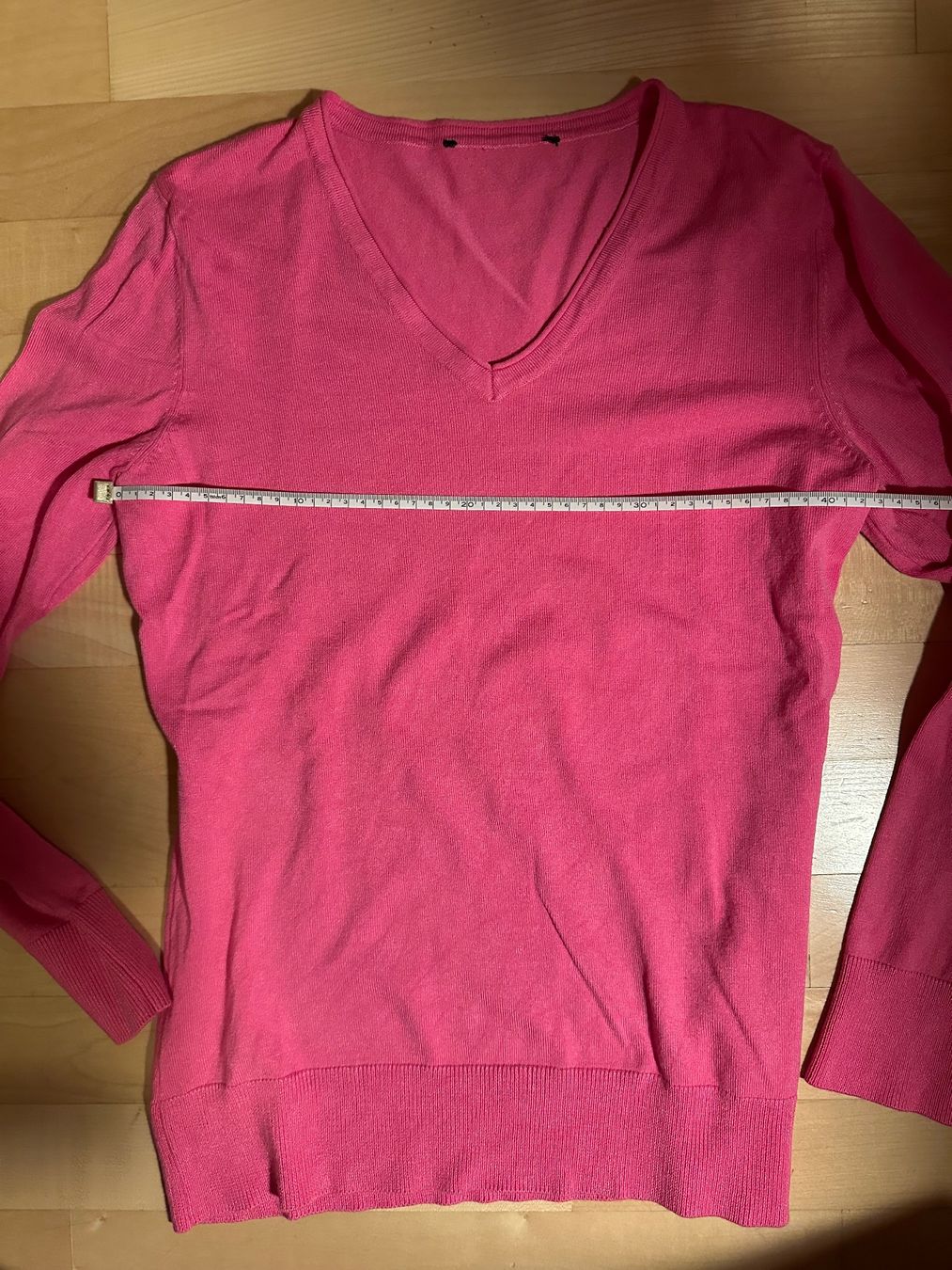 Pullover & Sweatshirts: Pink Pullover, V-Ausschnitt, Grösse M, Baumwolle – Neu (gemäss Beschreibung) aus Hergiswil NW von kaufe_at_kaufmann 6