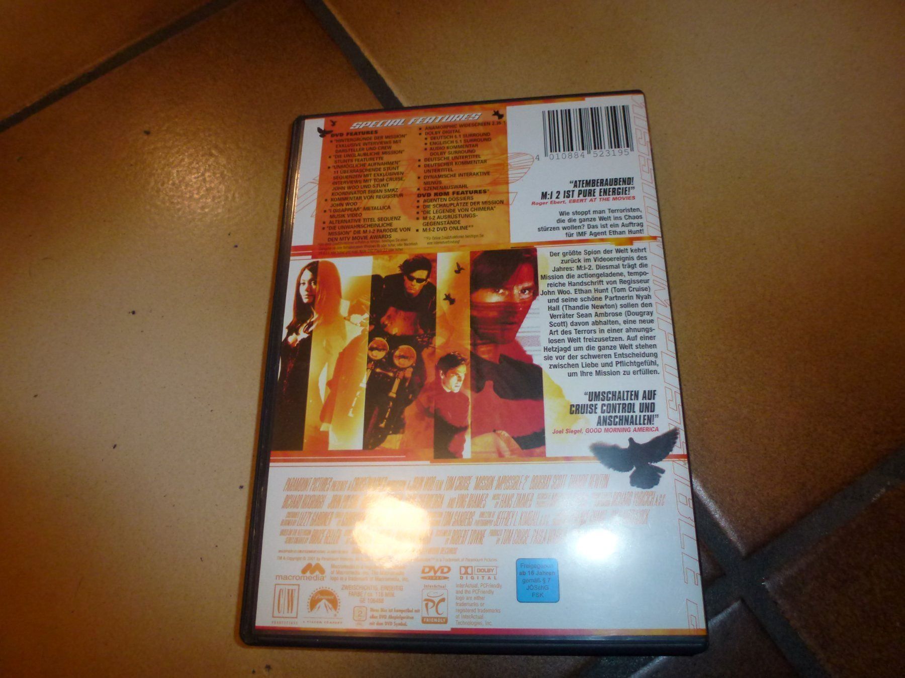Tutti i DVDs: Mission Impossible 2 (DVD) – Usato da Olten venduto da Disc-Verkauf 2