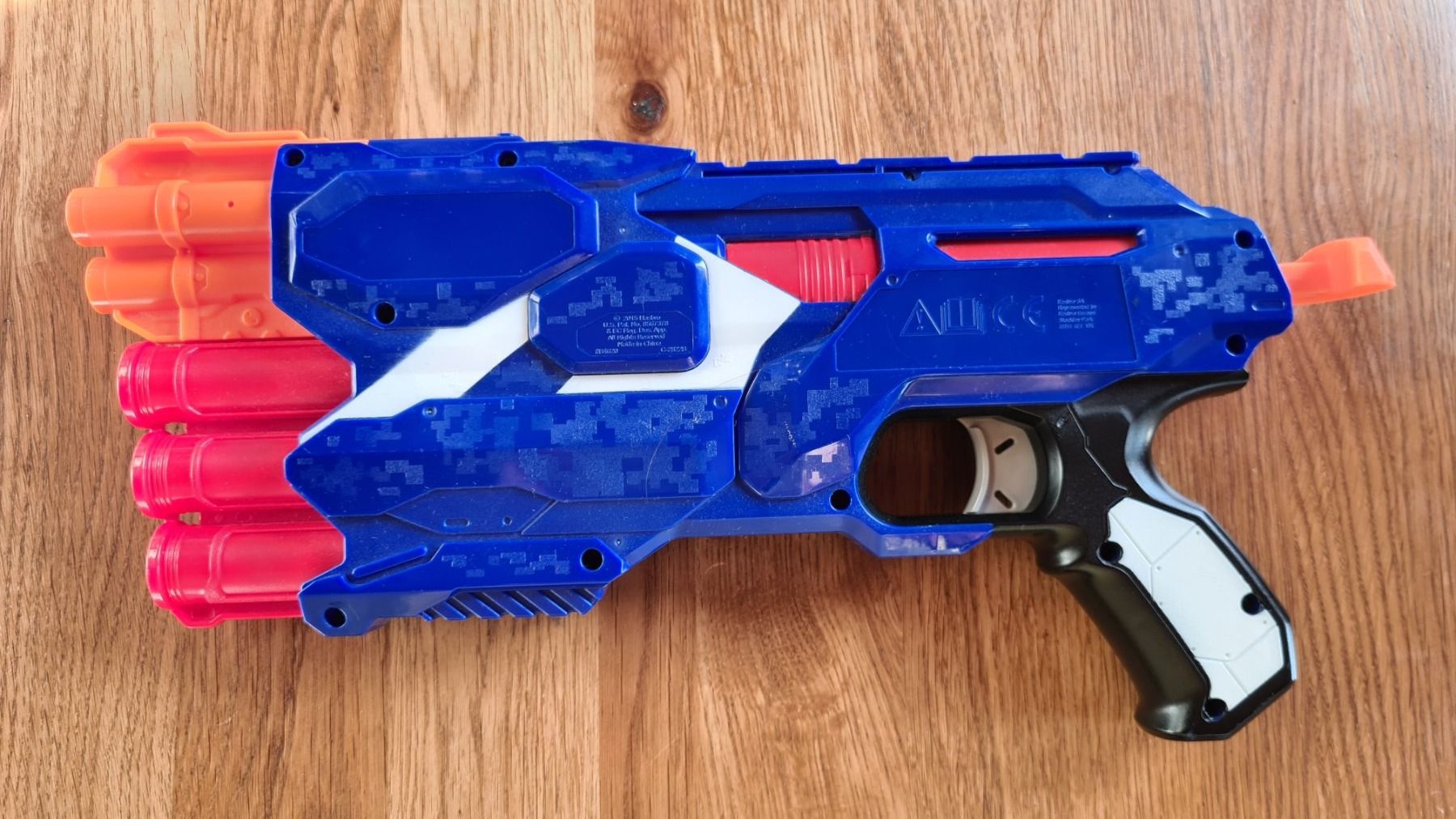 Nerf Spielzeuge: Nerf N-Strike Elite XD Dual-Strike Blaster Hasbro B4620 – Gebraucht aus Winkel von Heuresis 1