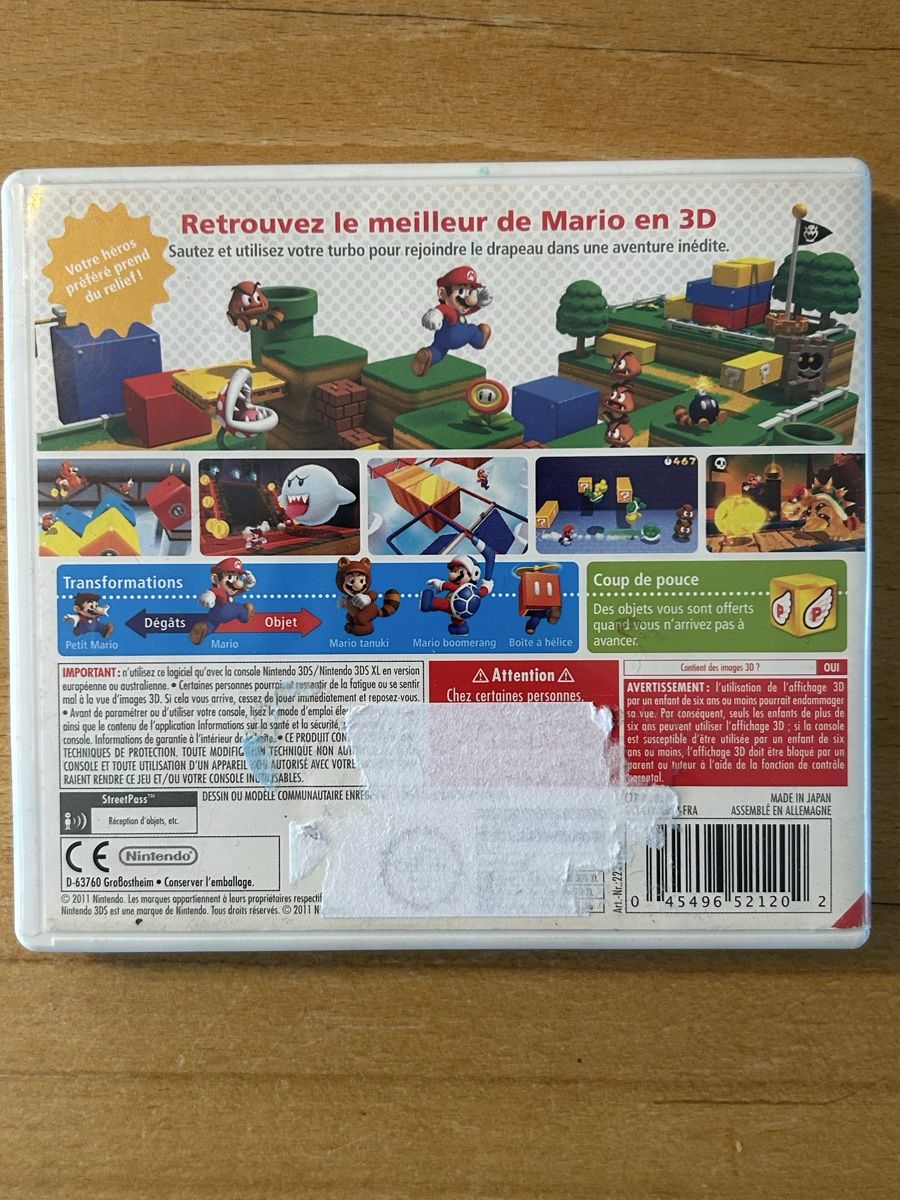 Giochi: Super Mario 3D Land Nintendo 3DS Game – Usato da Würenlingen venduto da Dragon070 1